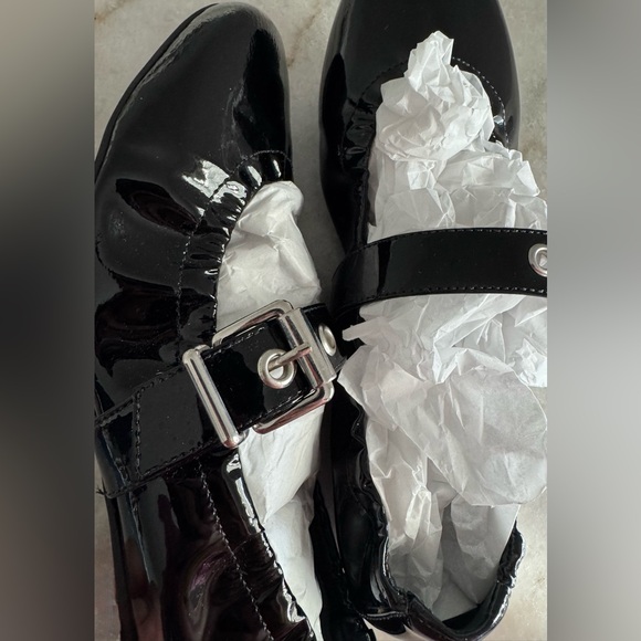 Schutz black ballerina flats - Picture 5 of 9